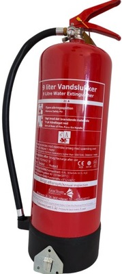 EXTINGUIDOR NIEBLA DE REFRIGERACIÓN 9L NAJWIEKSZA SKUTECZNOSC PERCHERO MANOMETR NOVEDAD 9KG  