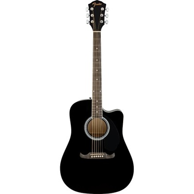 Gitara akustyczna Fender FA-125CE Black WN EQ