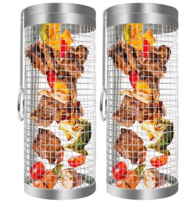 KOSZYK OBROTOWY DO GRILLOWANIA WARZYW NA GRILL