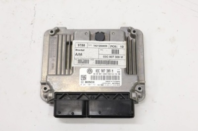 Vw sharan 7n бортовой компьютер двигателя 03c907309m фото №1