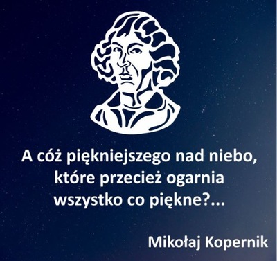 MIKOŁAJ KOPERNIK: CYTAT - WYCINANKA Z KARTONU XXL