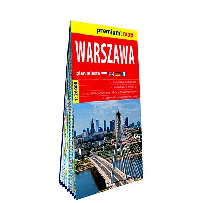 WARSZAWA ŁOMIANKI MARKI ZĄBKI PAPIEROWY PLAN MIASTA 1:26 000