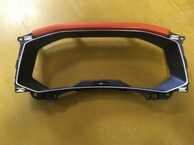 Рамка захист спідометра прилади vw t-roc помаранчевий фото №1