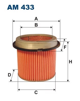 AM433 FILTER AIR  