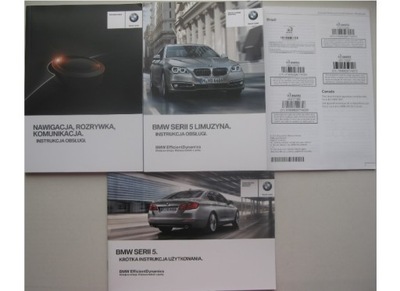 BMW 5 F10 2013-2017 POLSKA MANUAL MANTENIMIENTO +NAV  