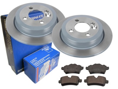 DISQUES PLAQUETTES ATE ARRIÈRE MINI R55 R56 R57 R58 259MM 