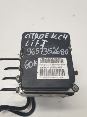 Насос abs citroen c4 lift 9657352680 фото №1