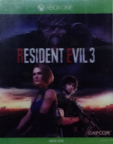 RESIDENT EVIL 3 PL + OKŁADKA NAKŁADKA 3D XBOX ONE