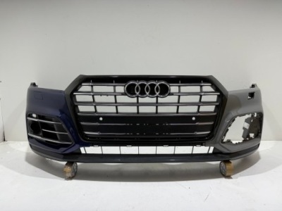 Audi q5 ii 80a s-line бампер передний решётка радиатора перед фото №1
