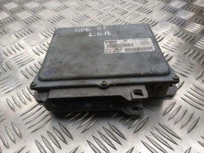Бортовой компьютер двигателя ecu peugeot 406 8b 9629766680 1999 фото №1