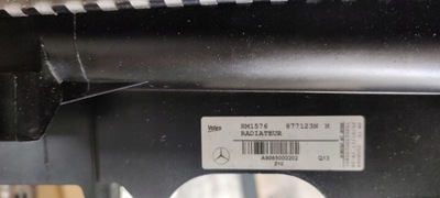 Sprinter w906 радіатор радіатор a9065000202 фото №1