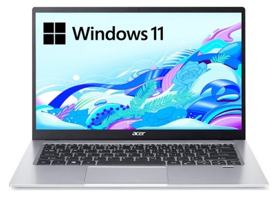 Laptop Acer Swift 1 SF114-34-C8FL Silver 14" N4500 4GB/256GB Win11 (U)