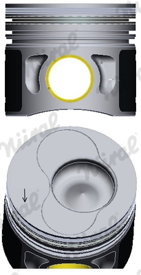 Nural 87-114900-65 поршень фото №1