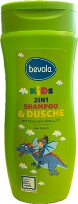 Szampon i żel pod prysznic dla dzieci BEVOLA Kiwi 300 ml