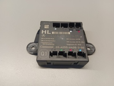 Модуль дверь левый mercedes glk x204 a2189001401 фото №1