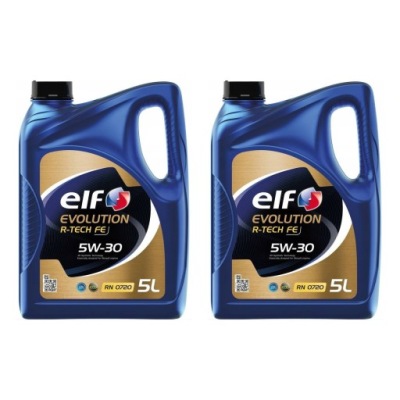 2× Elf Evolution R-Tech FE 5W30 5L