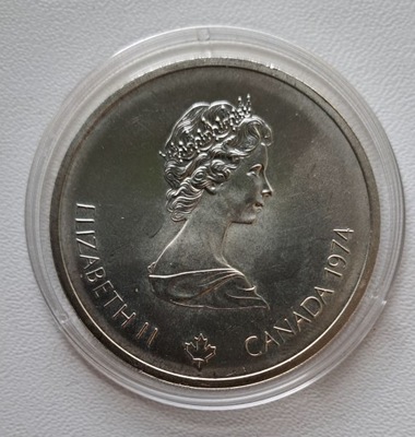 Kanada Elzbieta II 10 Dolarów Montreal 1976 rok srebro 925
