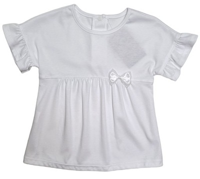 Dziewczęca bluzka z krótkim rękawem MROFI 98 (2-3