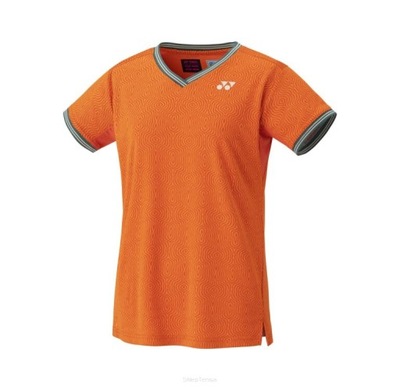 Koszulka tenisowa Yonex Crew Neck RG pomarańczowa r.XS