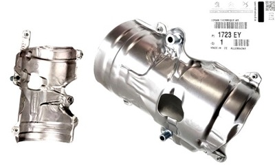 Защита катализатора peugeot 1007 207 3008 1.6 hdi фото №1