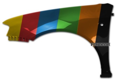 Крыло левый do audi a3 8l lift 00-03 lz3n фото №1