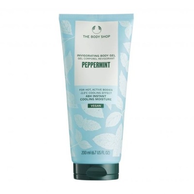 THE BODY SHOP PEPPERMINT BODY GEL Orzeźwiający Żel pod prysznic Mięta