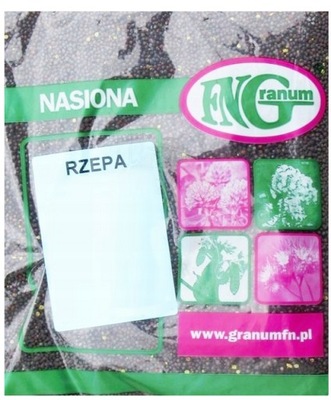 RZEPA Pastewna Rogowska 0,5KG NA POPLON PASZĘ