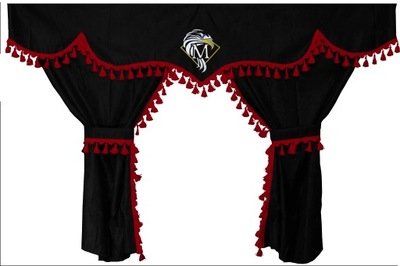 Шторы окон занавеска do кабины tir mercedes actros фото №1