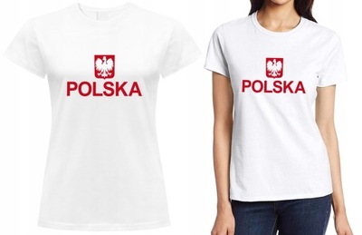 Koszulka damska Reprezentacji Polski, kibica r. L
