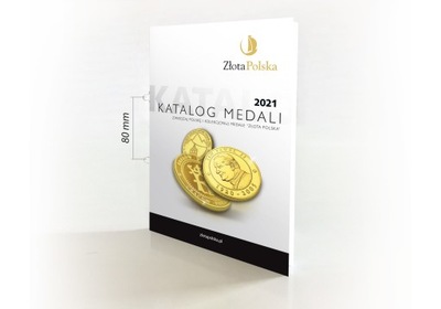 Katalog medali Złota Polska 2021 - 80 mm