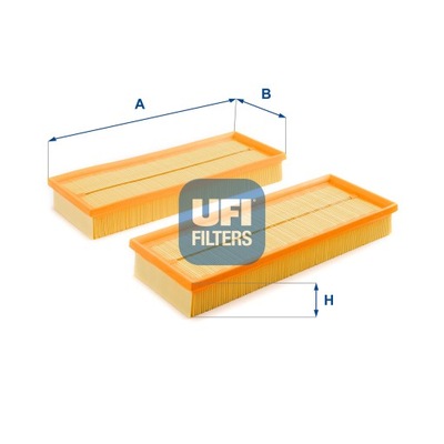 UFI 30.531.00 ФІЛЬТР ПОВІТРЯ