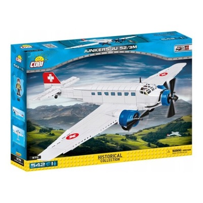 COBI 5711 HC WWII JUNKERS JU 52/3M 542 ELEM