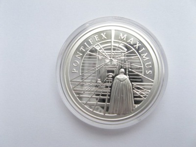 Moneta 10 zł Jan Paweł II pontifex 2002