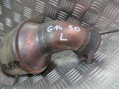 Bmw g14 g15 g16 m850i катализатор левый 8485199 фото №1