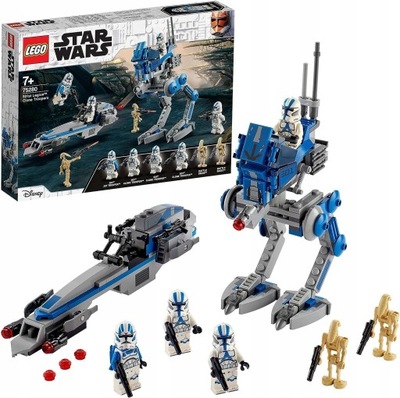 LEGO 75280 Star Wars Żołnierze Klony z 501 legionu