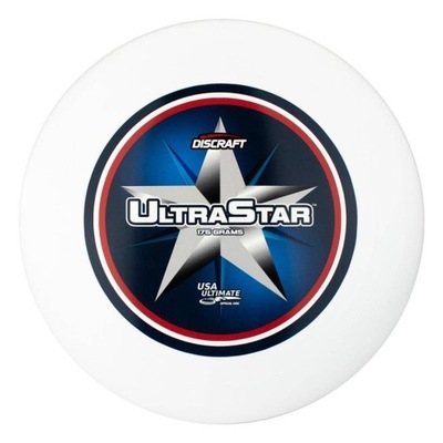 FRISBEE DISCRAFT WHITE 175 g SuperColor UltraStar