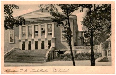 Olsztyn Allenstein Landestheater Der Treudank 193-
