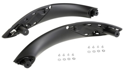 Кронштейн ручка дверь bmw 3 f30 f32 f33 f80 f83 комплект перед чёрные 2 szt. фото №1