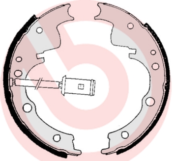 SZCZĘKI HAMULCOWE BREMBO S A6 505 SA6505 