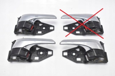 Ручка внутрішня ліва права toyota hilux viii 15- фото №1