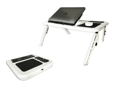 PODSTAWKA CHŁODZĄCA POD LAPTOPA Z FUNKCJĄ STOLIKA