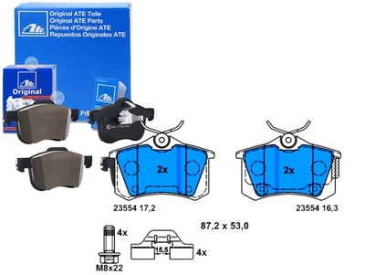 КОЛОДКИ ГАЛЬМІВНІ ATE 1608681580 4254C1 571906X 571