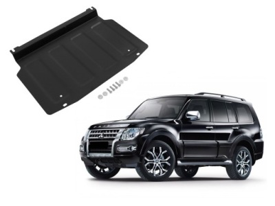 Защита двигателя сталь mitsubishi pajero iv 2007-18 фото №1