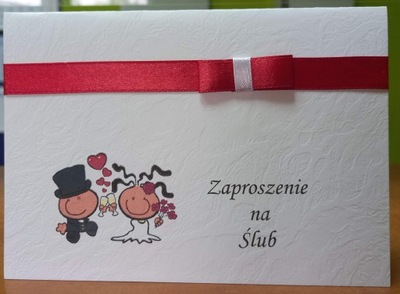 Zaproszenia Ślub Zaproszenie Ślubne Nowość