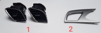 Решітка обдув консолі права audi a4 b8 фото №1