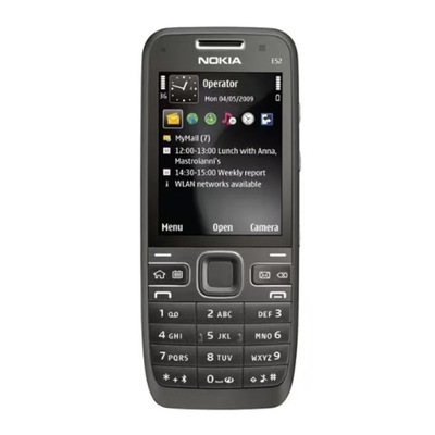 Telefon komórkowy Nokia E52 64 MB / 128 MB 3G czarny