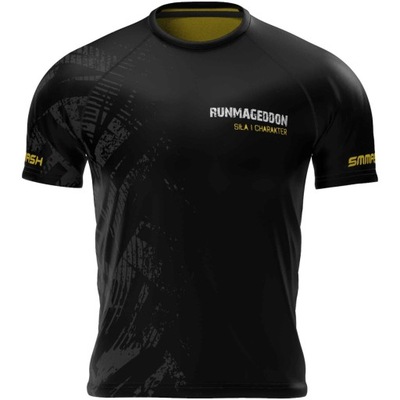 MĘSKA KOSZULKA SPORTOWA T-SHIRT SMMASH RMG RIME-XL