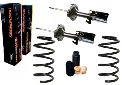 Амортизаторы пружины защита mercedes vito i w638 перед kpl фото №1