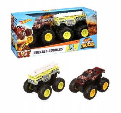 HOT WHEELS MONSTER TRUCKS 2-PACK DWA POJAZDY GCN50