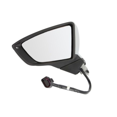 Дзеркало ліва seat ibiza v leon 5f 12-20 фото №1